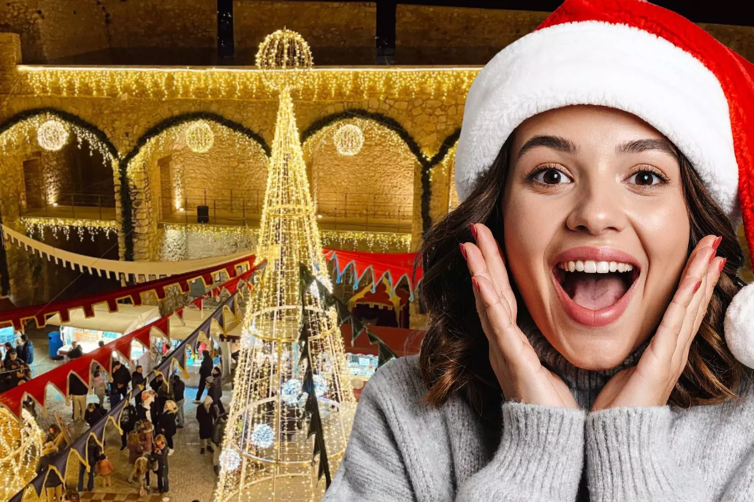 El pueblo más bonito para vivir una escapada de cuento esta Navidad/ Montaje Consumidor Global