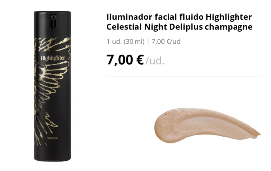 Iluminador facial Celestial Night/ Mercadona