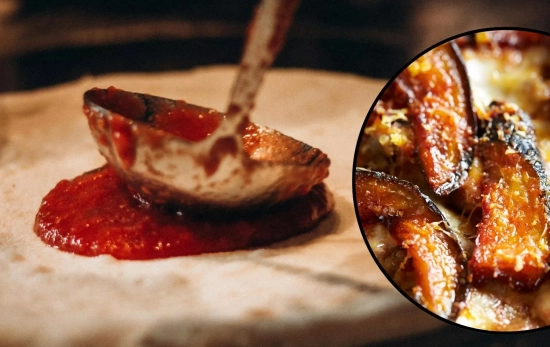 Pizza de verduras asadas/ Montaje Consumidor Global