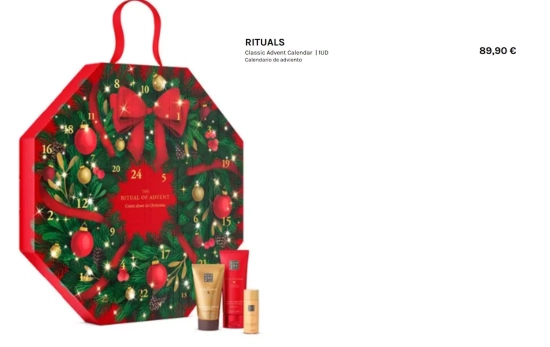 RITUALS Classic Advent Calendar/ RITUALS