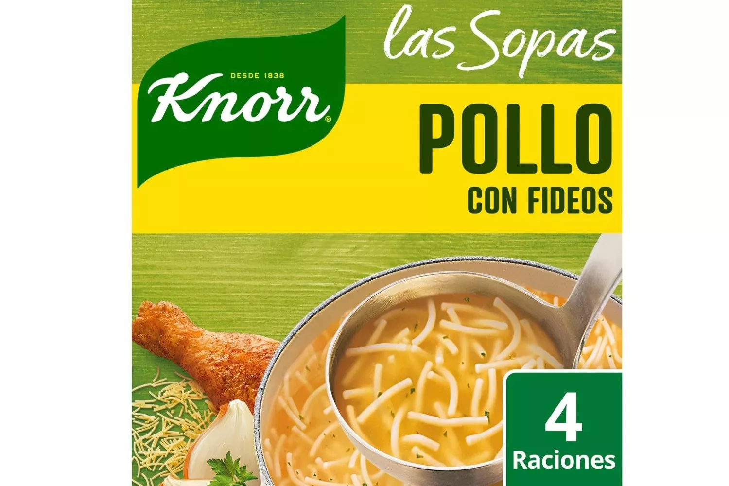 La sopa de pollo con fideos de Knorr / KNORR