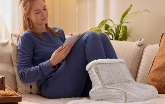 Calentador de pies eléctrico con 6 niveles de temperatura/ LIDL