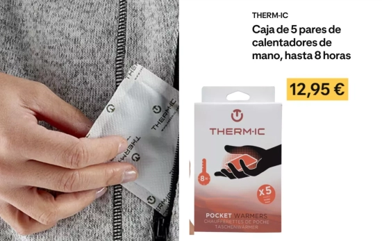 Calienta manos térmico para bolsillo/ DECATHLON