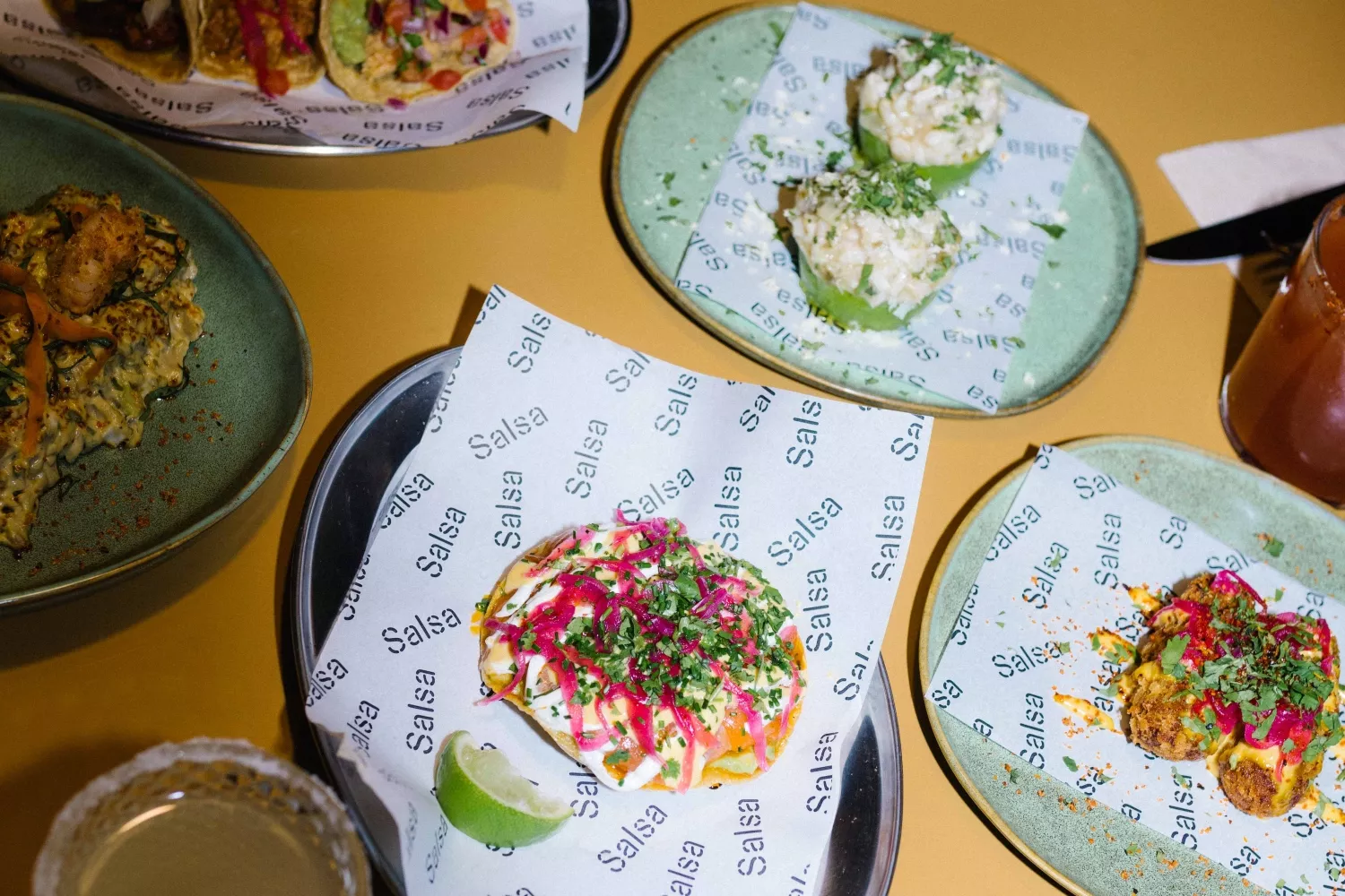 Varios platos de Salsa Street Food / CEDIDA Varios platos de Salsa Street Food / CEDIDA