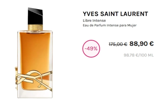 YVES SAINT LAURENT Libre Intense Eau de Parfum / DRUNI