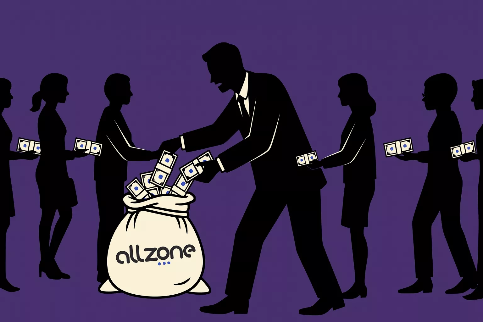 Ilustración sobre como la ley obliga a AllZone a devolver el doble de dinero pasada una determinada fecha / CONSUMIDOR GLOBAL - GEMINI