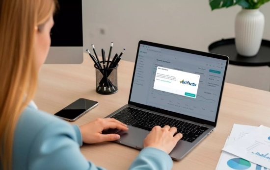 Una profesional utiliza Verifactu / UNSPLASH