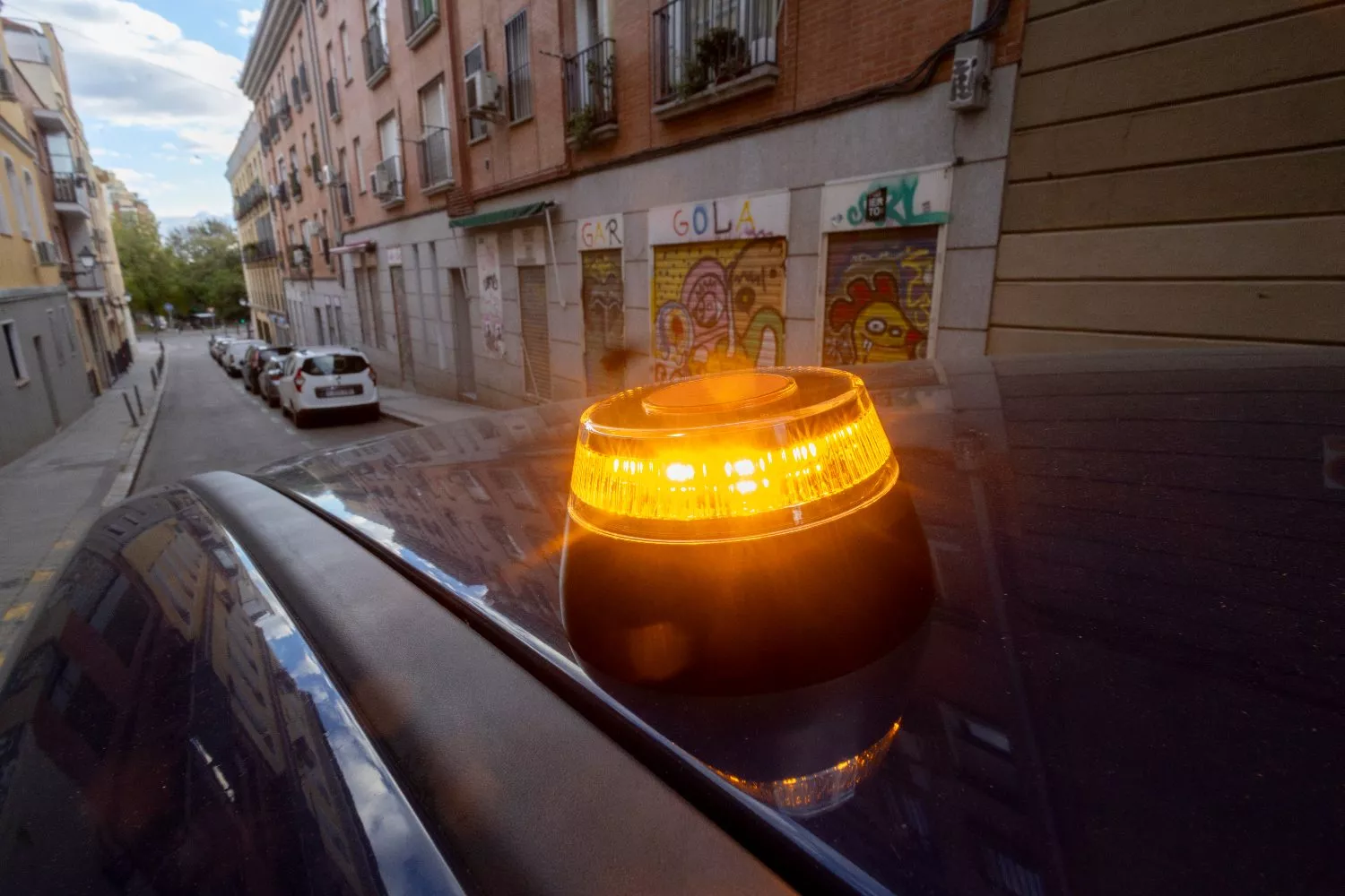 Baliza V16 de emergencia para vehículo / EUROPA PRESS - EDUARDO PARRA