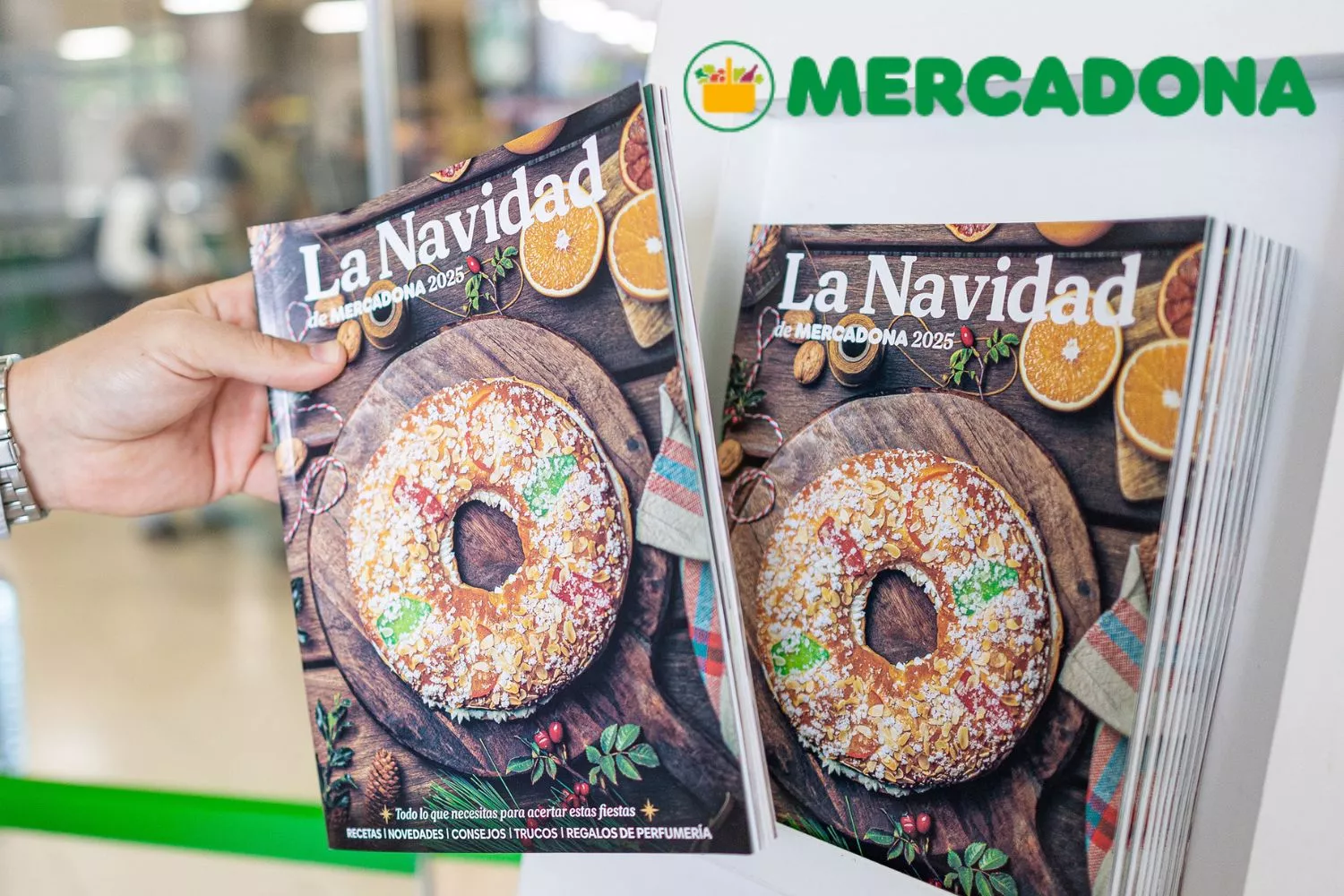 La revista de Mercadona especial Navidad ya está disponible en sus supermercados y online/ CEDIDA La revista de Mercadona especial Navidad ya está disponible en sus supermercados y online/ CEDIDA