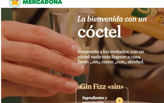 La revista de Mercadona y sus mejores recetas de cócteles navideños/ MERCADONA