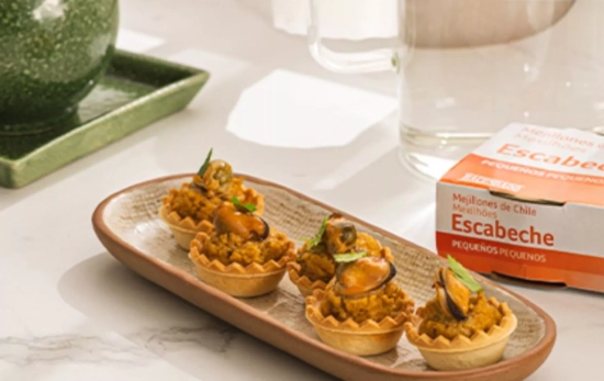 Tartaletas de mejillones en conserva/ MERCADONA Tartaletas de mejillones en conserva/ MERCADONA