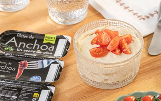 Paté de anchoas con cherrys/ MERCADONA Paté de anchoas con cherrys/ MERCADONA