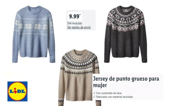 Jerséis navideños /LIDL