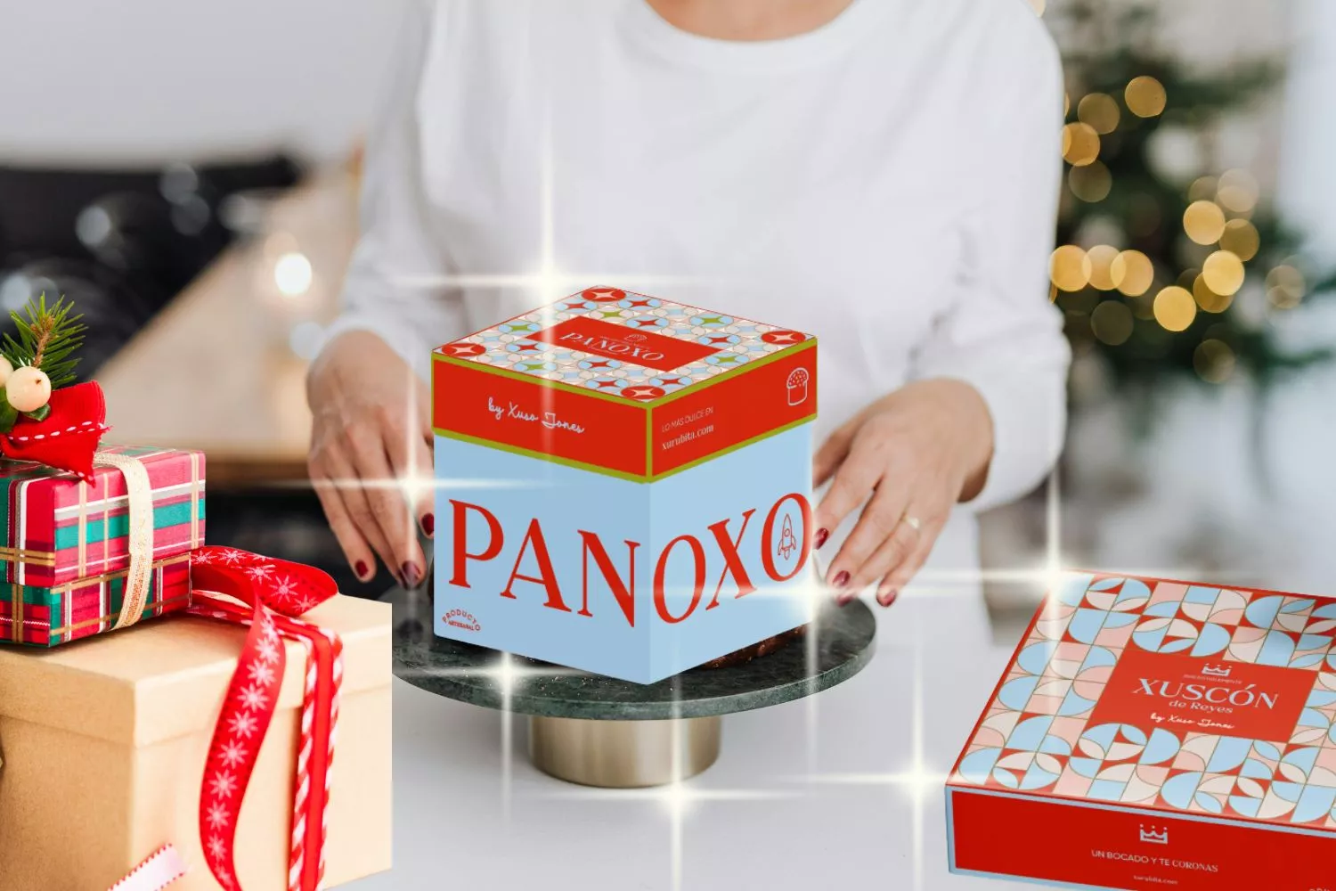 El panettone y roscón más viral lo ha creado un influencer en 3 deliciosos sabores/ Montaje Consumidor Global