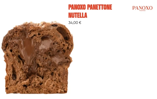 Panoxo Panettone Nutella/ XURUBITA.COM Panoxo Panettone Nutella/ XURUBITA.COM