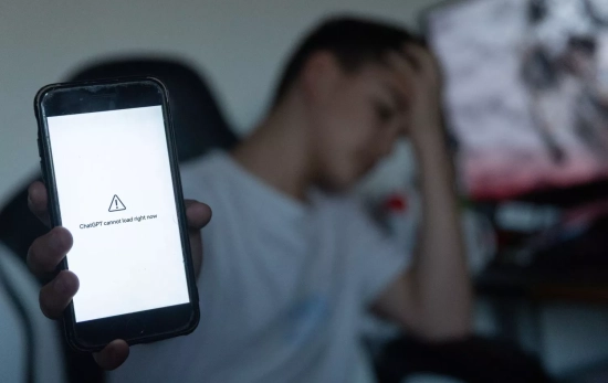 Un usuario al que le falló ChatGPT durante la caída de ChatGPT / EP