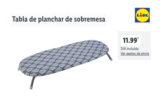 Tabla de planchar de sobremesa/ LIDL Tabla de planchar de sobremesa/ LIDL
