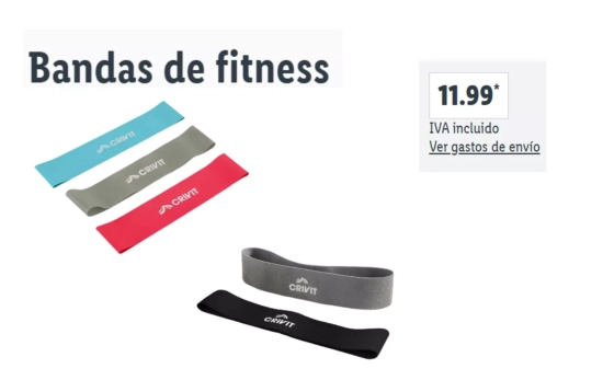 Bandas de fitness/ LIDL