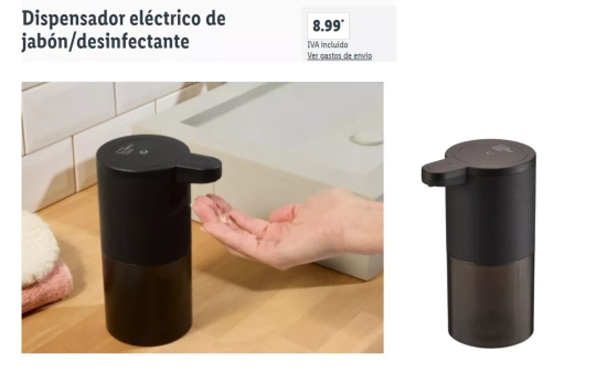 Dispensador de jabón/ LIDL Dispensador de jabón/ LIDL
