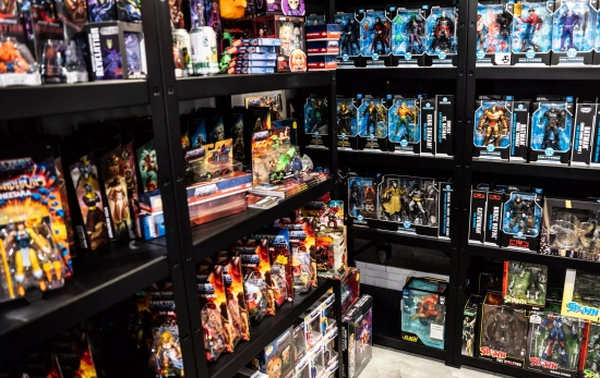 Interior de la tienda Cómics Barcelona / SIMÓN SÁNCHEZ