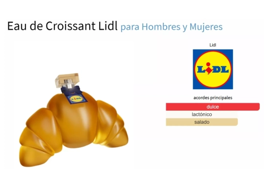 Eau de Croissant Lidl / FRAGRANTICA Eau de Croissant Lidl / FRAGRANTICA