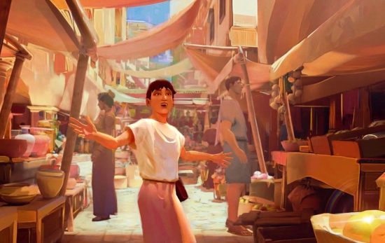 Cayo, el niño romano que guía una parte de la experiencia / CEDIDA Cayo, el niño romano que guía una parte de la experiencia / CEDIDA