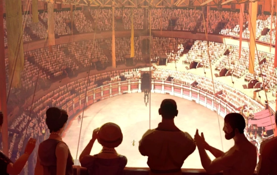 Recreación de los espectáculos en el Coliseo romano / CEDIDA Recreación de los espectáculos en el Coliseo romano / CEDIDA