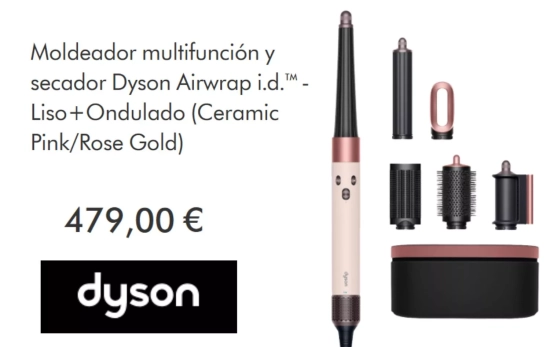 Moldeador multifunción y secador Dyson Airwrap / DYSON Moldeador multifunción y secador Dyson Airwrap / DYSON