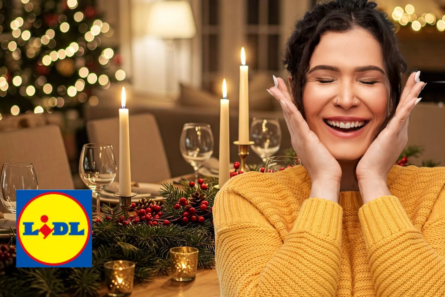  Este supermercado vende el accesorio ideal para decorar tu mesa navideña/ Montaje Consumidor Global