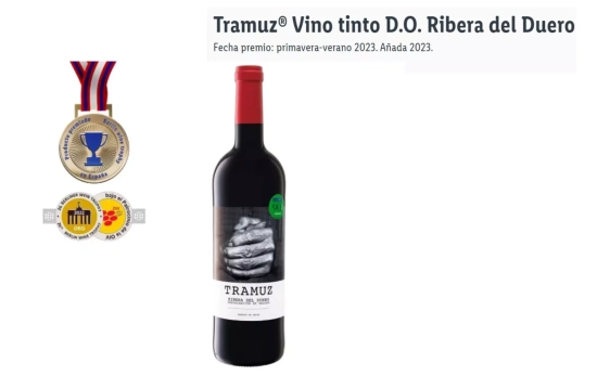 Vino tinto Tramuz/ LIDL Vino tinto Tramuz/ LIDL