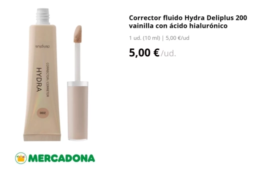 Corrector fluido Hydra Deliplus/ MERCADONA