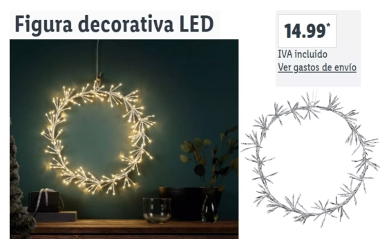 Figura decorativa LED/ LIDL