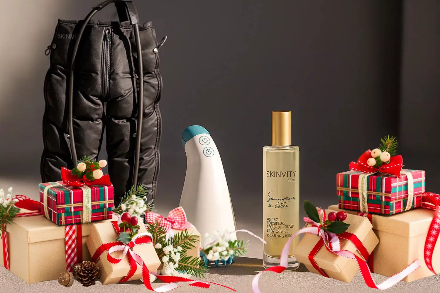 Estas Navidades regala tecnobelleza 'made in Spain' de Skinvity/ Montaje Consumidor Global