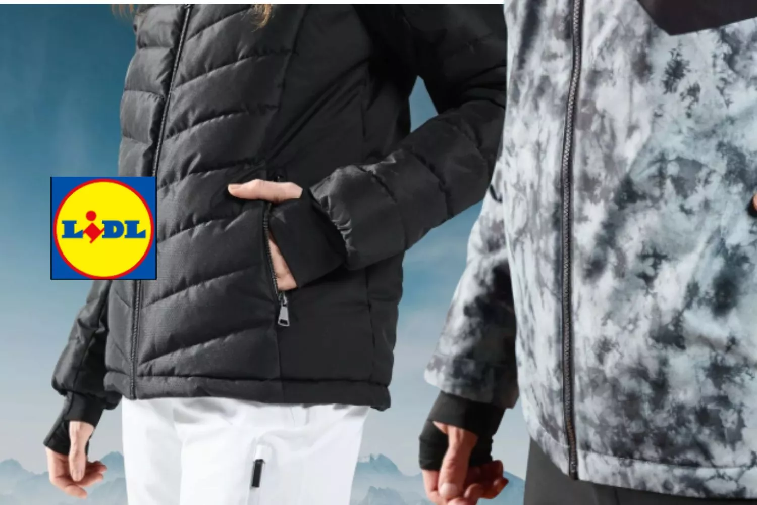 Lidl rebaja las chaquetas de esquí perfectas para la alerta de nevadas de la AEMET/ Montaje Consumidor Global