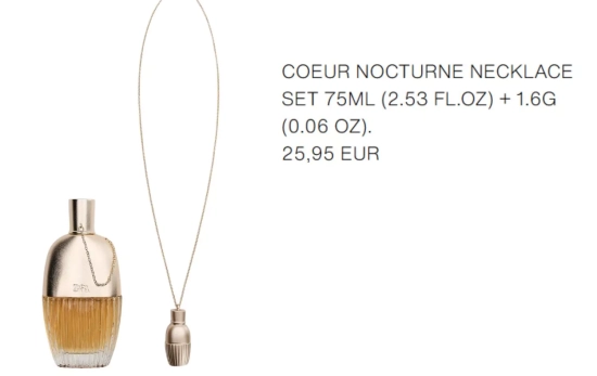 COEUR NOCTURNE/ ZARA