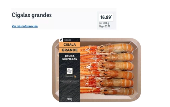 Cigalas/ LIDL Cigalas/ LIDL