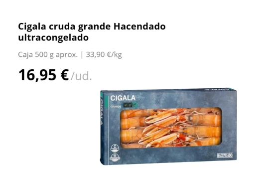 Cigala/ MECRADONA Cigala/ MECRADONA