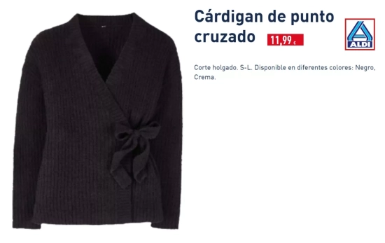 Cárdigan de punto/ ALDI Cárdigan de punto/ ALDI