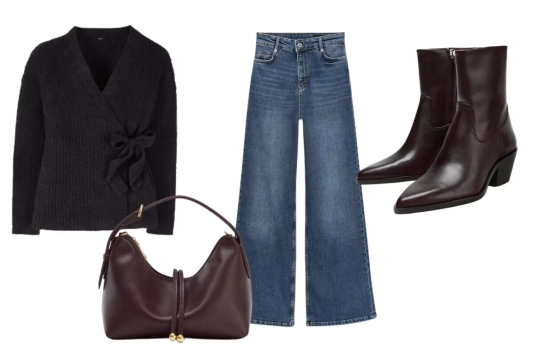 Cómo combinar el cárdigan negro de Aldi / Montaje Consumidor Global Cómo combinar el cárdigan negro de Aldi / Montaje Consumidor Global