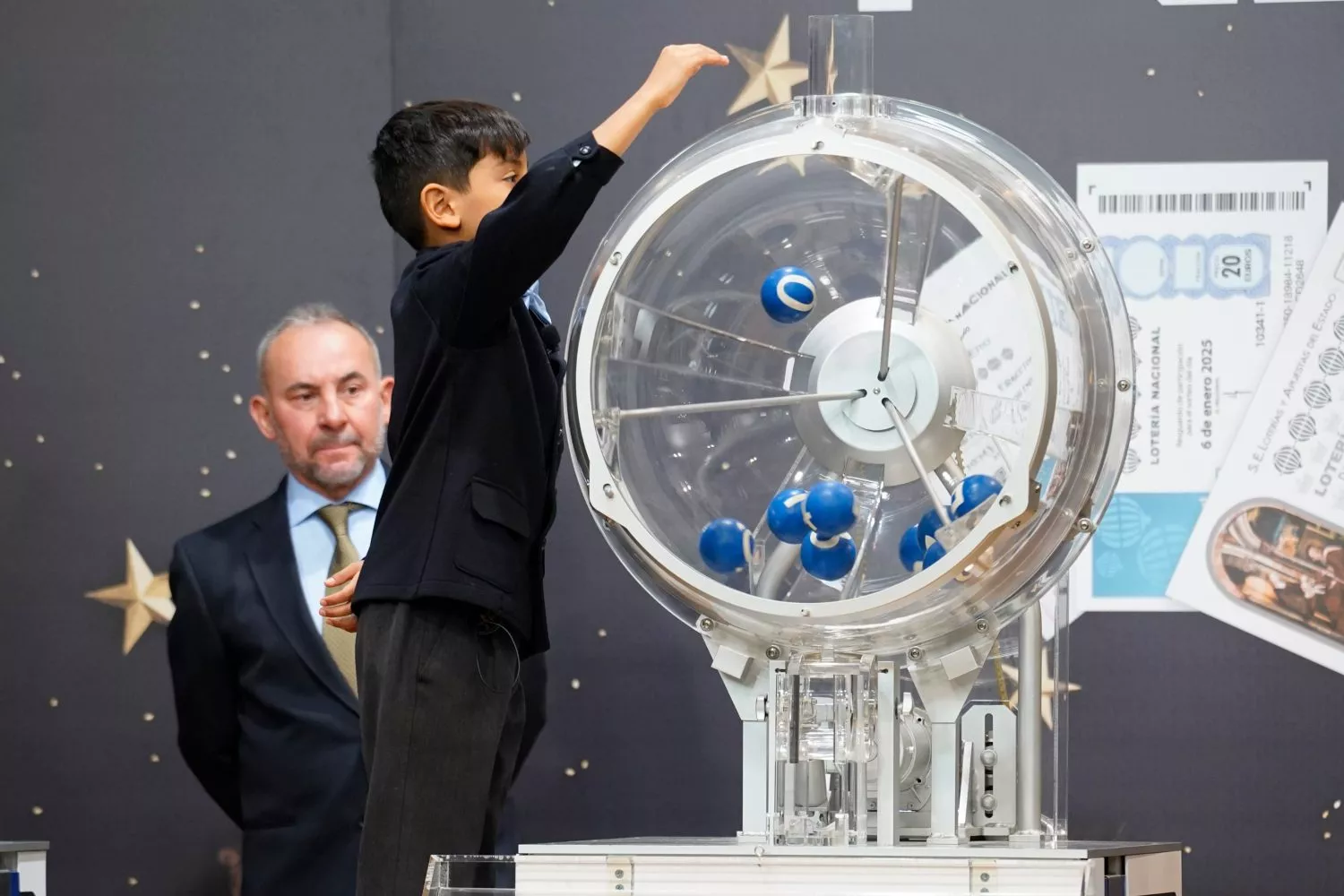 Celebración del Sorteo de la lotería del Niño 2025 / EP