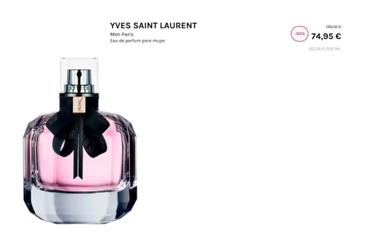 YVES SAINT LAURENT Mon Paris/ DRUNI