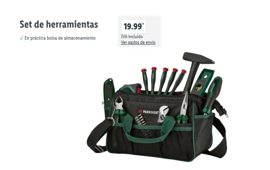 Set de herramientas/ LIDL
