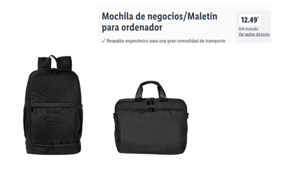 Mochila y maletín/ LIDL