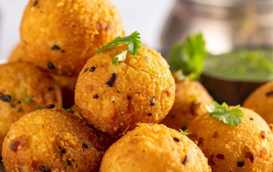 Bolas de patata, queso y jamón/ CANVA