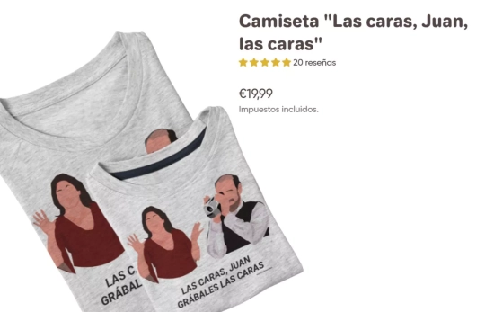 Camisetas de 'Aquí no hay quien viva'/ SBENITODESING.COM
