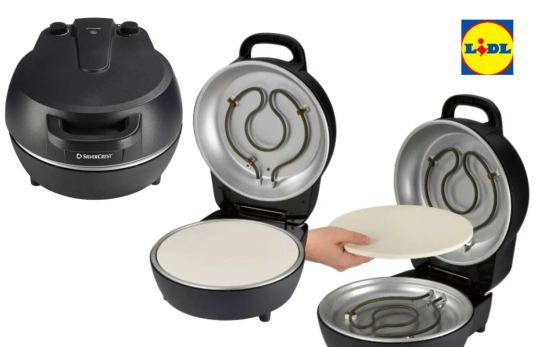 El horno para pizzas de Lidl tiene piedra extraíble/ LIDL El horno para pizzas de Lidl tiene piedra extraíble/ LIDL