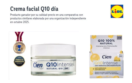 Crema facial Q10 día/ LIDL Crema facial Q10 día/ LIDL