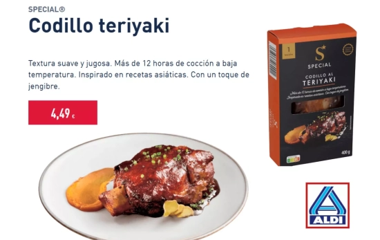 Codillo teriyaki/ ALDI Codillo teriyaki/ ALDI