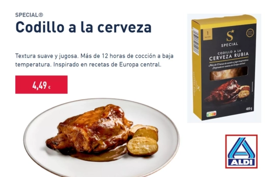 Codillo a la cerveza/ ALDI Codillo a la cerveza/ ALDI