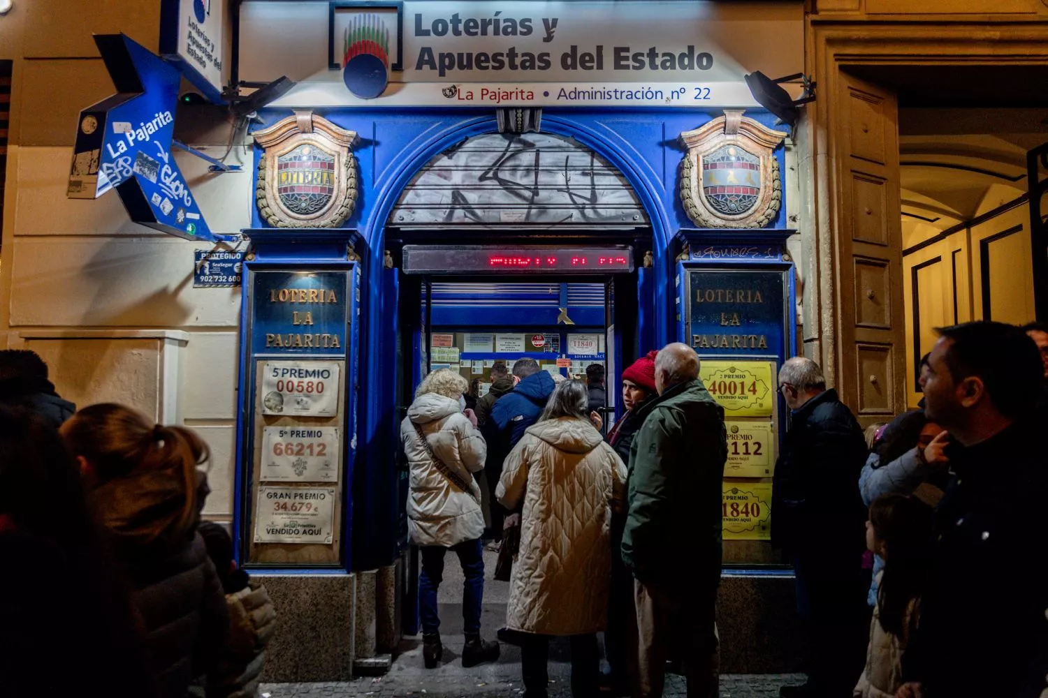 Un administración de Loterías y Apuestas del Estado